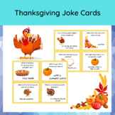 Thanksgiving Joke Cards