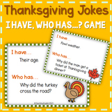 Thanksgiving Jokes - "I Have, Who Has" Game