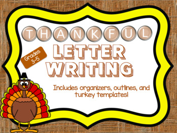 Preview of Thanksgiving Letter Writing