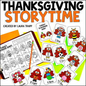 Preview of Thanksgiving Library Activities - Thanksgiving Storytime