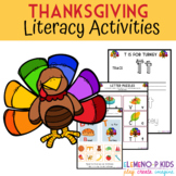 Thanksgiving Literacy Activities