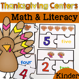 Thanksgiving Math & Literacy Centers {Kindergarten}