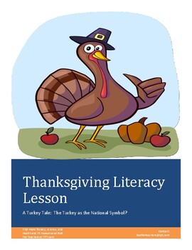 Preview of Thanksgiving Literacy Reading Activity: A Turkey Tale
