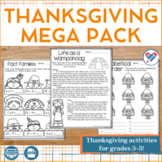 Thanksgiving MEGA Pack 3rd-5th