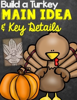 Preview of Thanksgiving Main Idea and Details