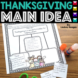 Thanksgiving Main Idea and Details Activities