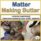 Thanksgiving Making Butter Science Experiment