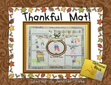Thanksgiving Mat!  Thanksgiving Placemat PLUS Handprint Poem