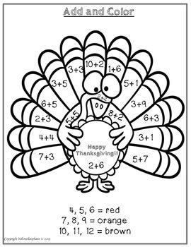 Thanksgiving Math by The Pawsitive Teacher | Teachers Pay Teachers