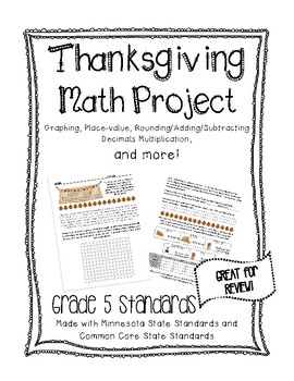 Preview of Thanksgiving Math