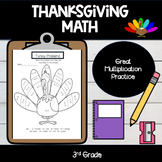 Thanksgiving Math Activities 3rd Grade
