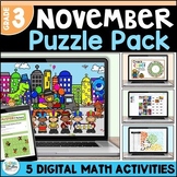 Multiplication & Division Facts Digital Math Practice Puzz