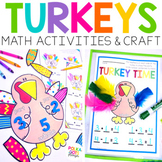 Thanksgiving Math Activities & Craft | Addition Subtractio