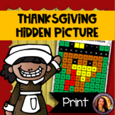 Thanksgiving Math Activities | Hundred Chart Hidden Pictur