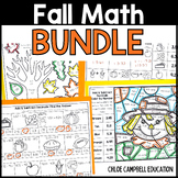 Thanksgiving Math Activities - No Prep Worksheets BUNDLE -