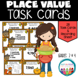 Thanksgiving Math Activities Place Value