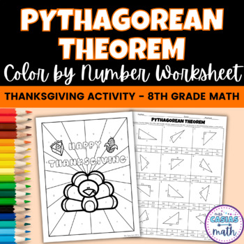 pythagorean theorem coloring activity pages