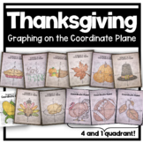 Thanksgiving Math Activity Graphing on the Coordinate Plan