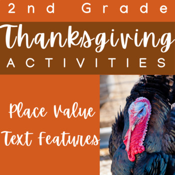 Preview of Thanksgiving Activity for 2nd Grade