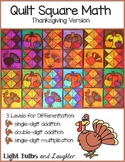 Thanksgiving Math Art - Quilt Square