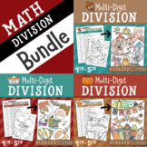 Thanksgiving Math Long DIVISION Activities / Craft / Works