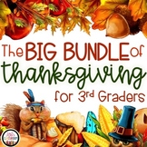 Thanksgiving Math Worksheets: Multiplication, Place Value,