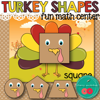 Preview of Thanksgiving Shapes Activities