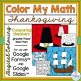 Thanksgiving Math Color By Number | Digital Math Activitie