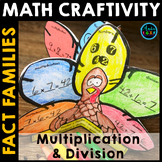 Thanksgiving Math Craft Multiplication and Division Fact F