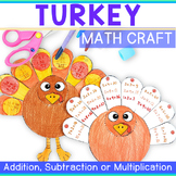 Thanksgiving Math Craft - Turkey Craft