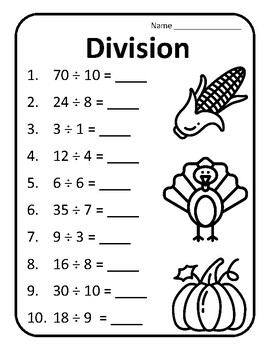 thanksgiving math division thanksgiving division worksheets thanksgiving dividi