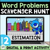 Estimating Sums and Differences Word Problems Digital Para
