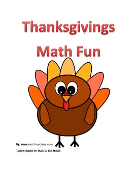 Preview of Thanksgiving Math Fun For Free