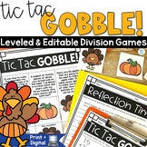 Thanksgiving Math Games No Prep Activities Centers 3rd 4th