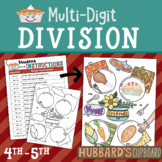 Thanksgiving Math - Multi-Digit Division 4th & 5th - Thank