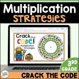 Multiplication Strategies Crack the Code Digital 3rd Grade