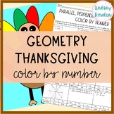 Thanksgiving Math: Parallel, Perpendicular, or Neither