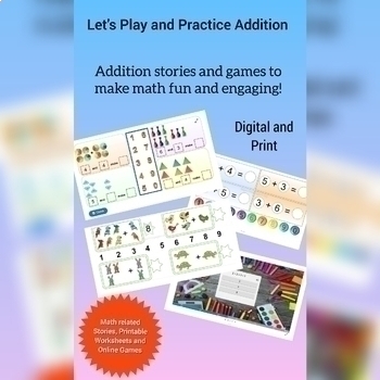 Preview of End of Year Activities-25+ Math Stories,Games,Activities & Easel