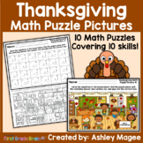 Thanksgiving Math Puzzle Pictures