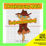 Thanksgiving Math - Scarecrow Coordinates
