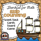 Thanksgiving Math Game Skip Count within 1,000