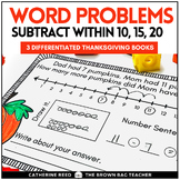 Thanksgiving Math Subtraction Word Problems: Subtracting w