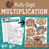 Thanksgiving Math MULTIPLICATION / Activities - Worksheets