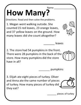 Thanksgiving Math Worksheets 2nd Grade Thanksgiving Worksheets Second