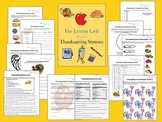 Thanksgiving Math Worksheets for Centers and Stations