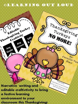 Preview of Thanksgiving Math and Writing Bundle