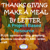 Thanksgiving Meal Make It By Letter & More