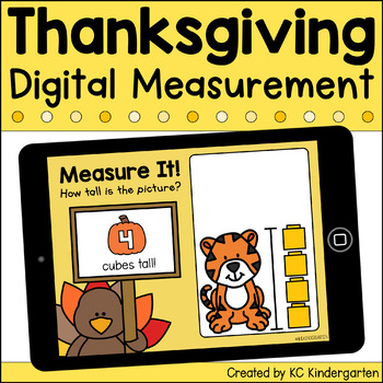 Preview of Thanksgiving Measurement | Digital Math Center