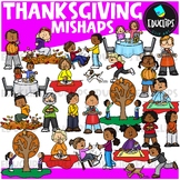 Thanksgiving Mishaps Clip Art Set {Educlips Clipart}