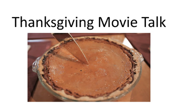 Preview of Thanksgiving Movie Talk 